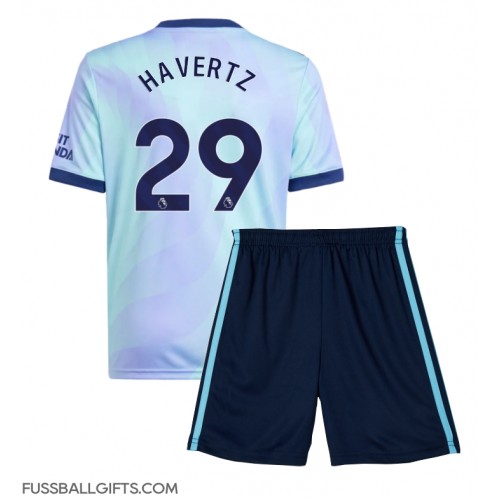 Arsenal Kai Havertz #29 Fußballbekleidung 3rd trikot Kinder 2024-25 Kurzarm (+ kurze hosen)